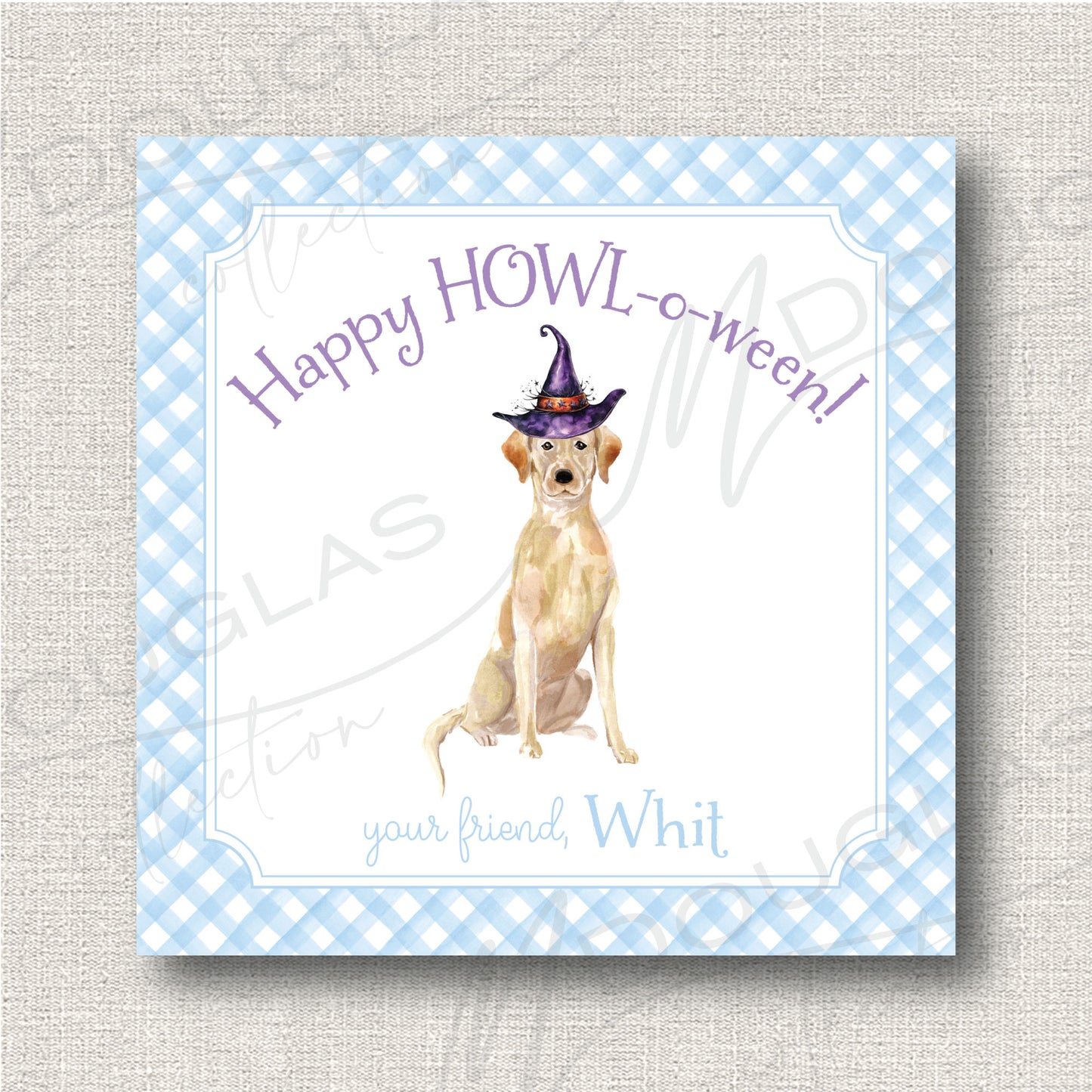 Halloween Tags - HOWL-o-ween