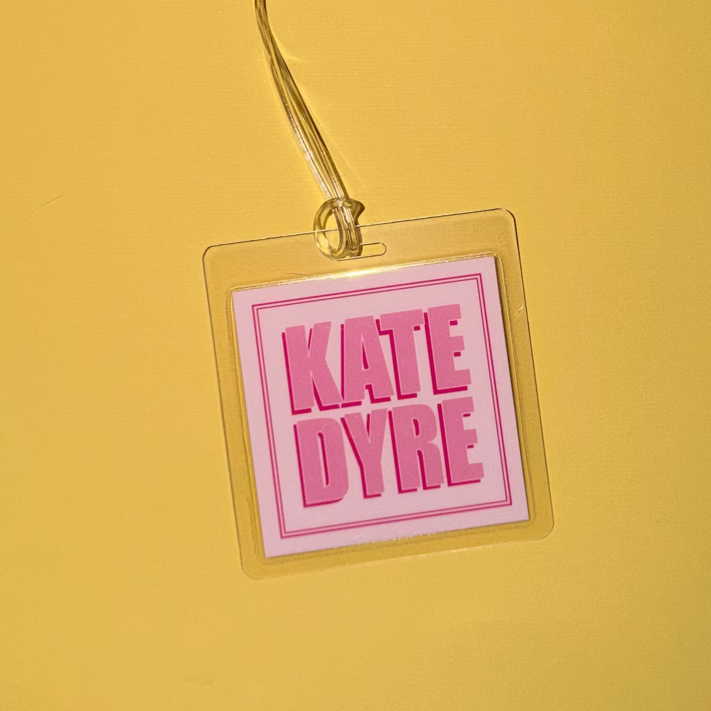 Pretty in Pink | Bag Tag