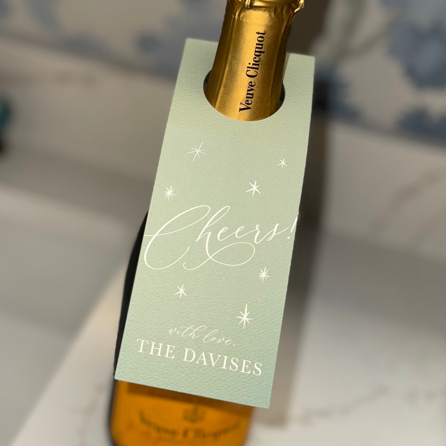 Cheers Wine Tag