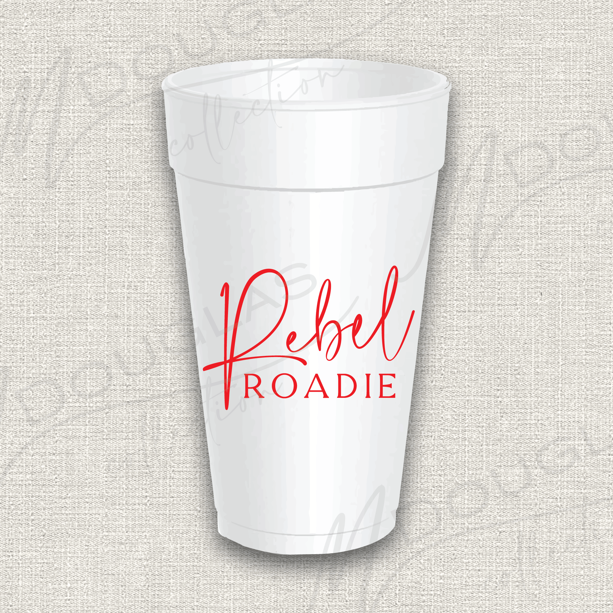 Rebel Roadie Styrofoam Cups – M. Douglas Collection