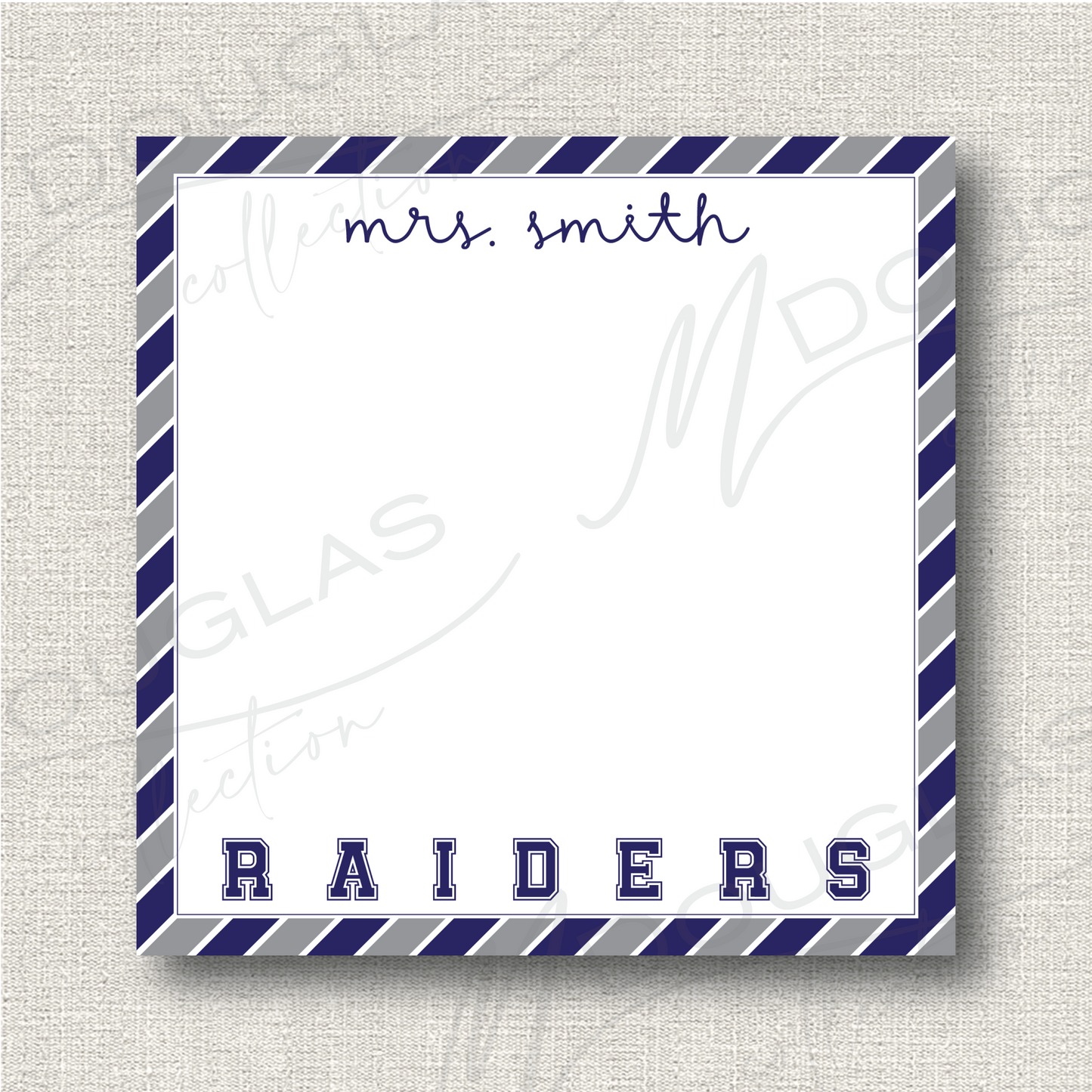 School Spirit | Notepad - RAIDERS