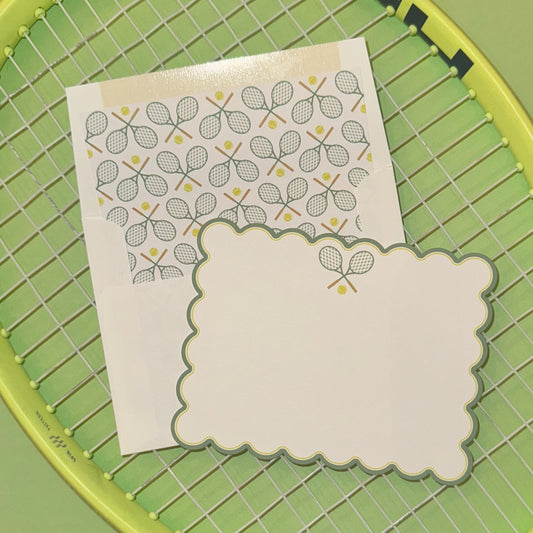 Tennis LOVE | Grab & Go Stationery