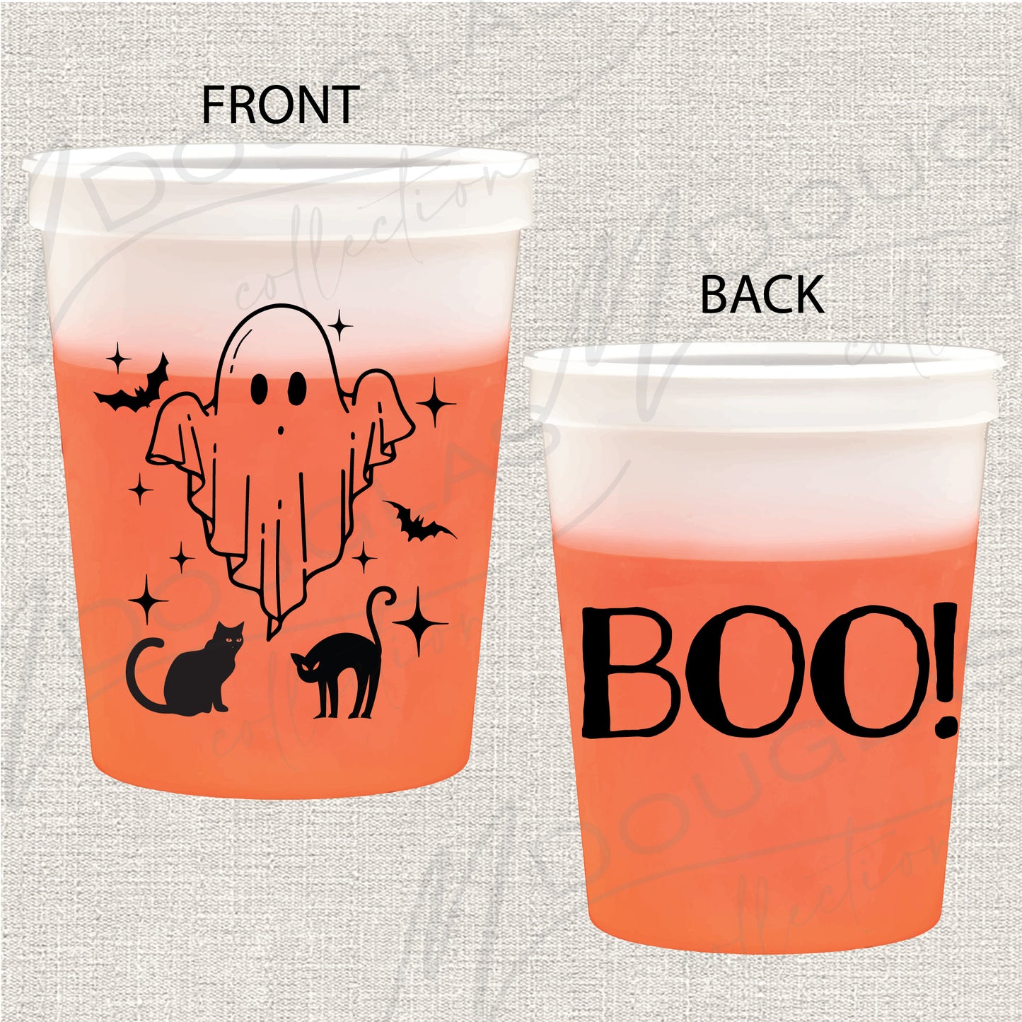 Halloween BOO Cups