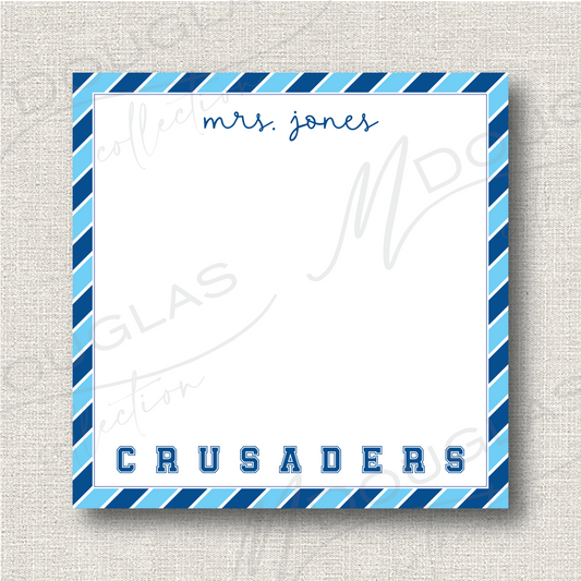 School Spirit | Notepad - CRUSADERS