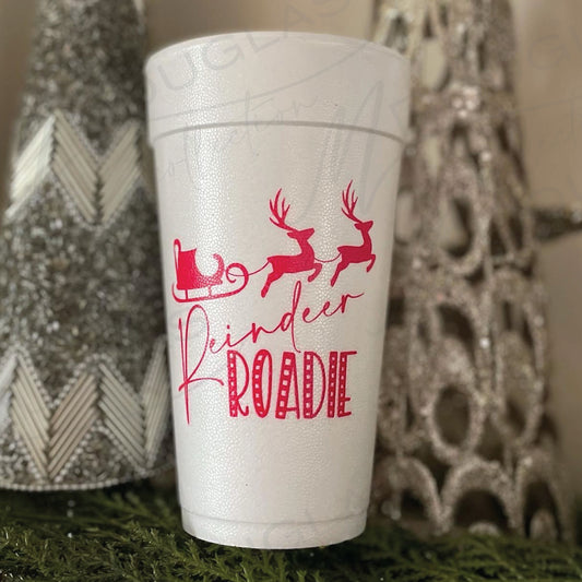 Reindeer Roadie - Styrofoam Cups