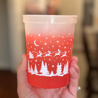 Milk for Santa Color-Changing Cups