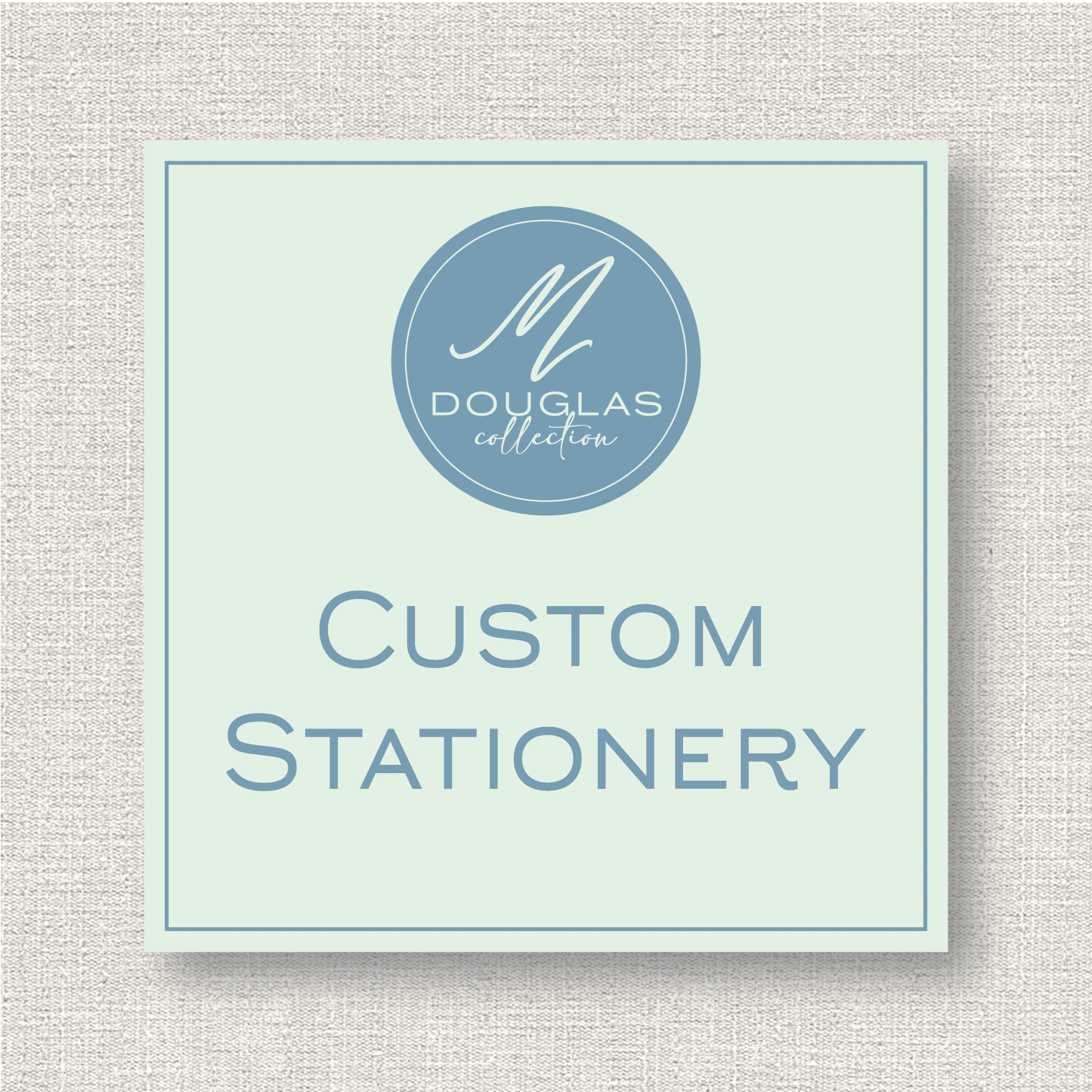 Custom Stationery (set of 25)