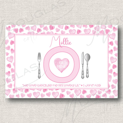 Valentines Placemat