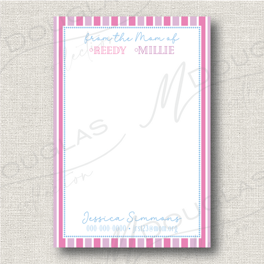 From the mom of.... | Notepad - Multicolor