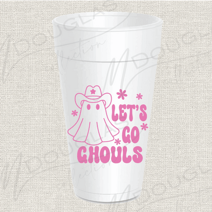 Let's Go Ghouls - Styrofoam Cups