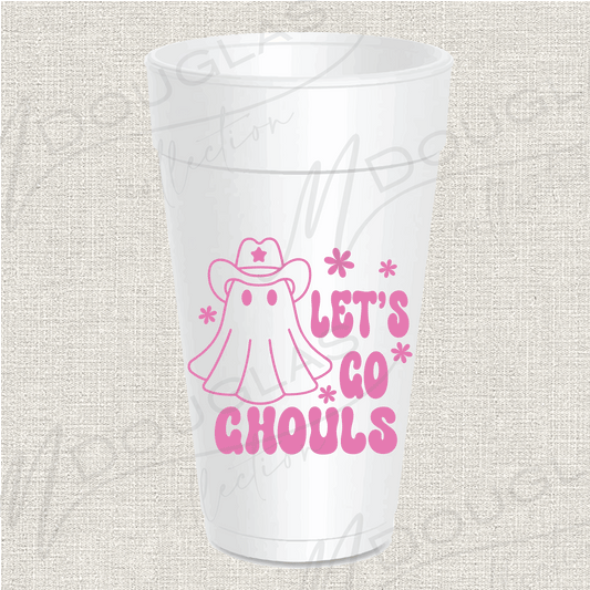 Let's Go Ghouls - Styrofoam Cups