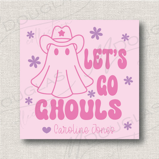 Halloween Tags - Let's Go Ghouls