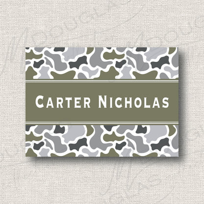 Camo | Bag Tag