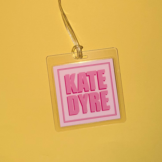 Pretty in Pink | Bag Tag