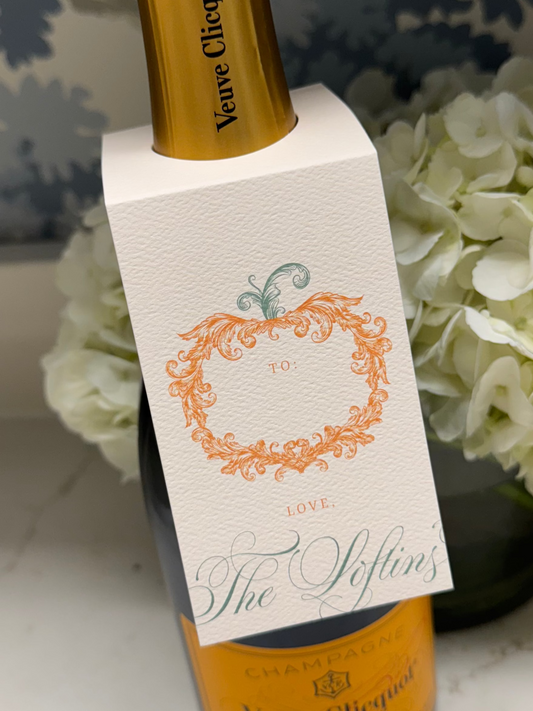 Fall Fun Wine Tag