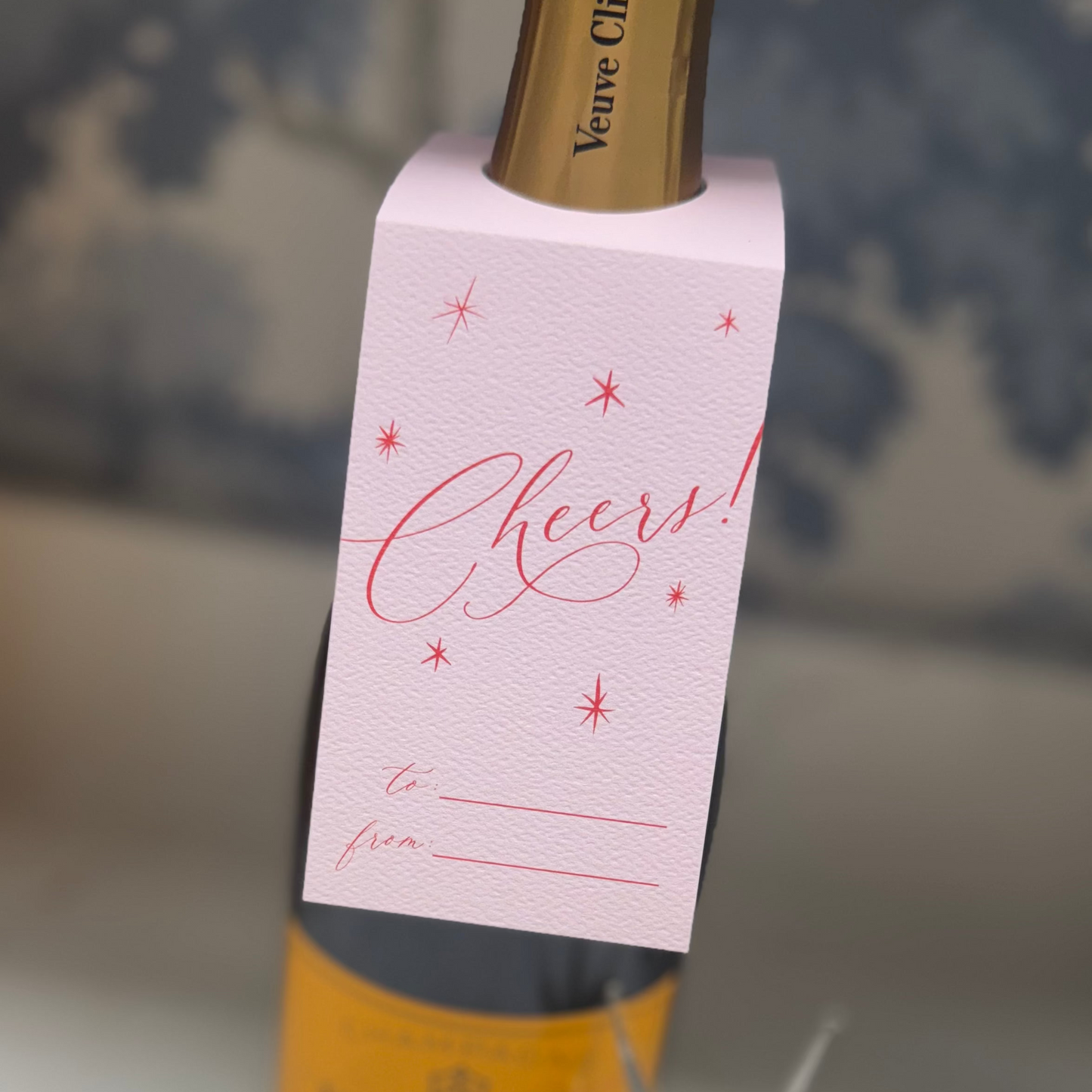 Cheers Wine Tag
