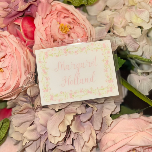 Floral Fun | Bag Tag