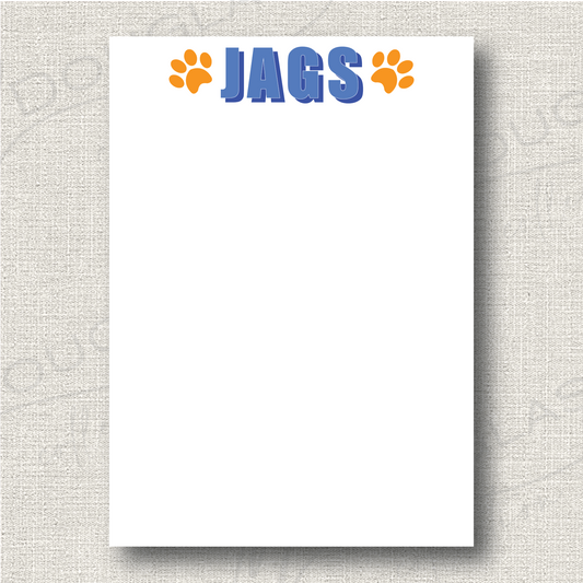 School Spirit | Notepad - JAGS