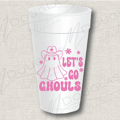 Let's Go Ghouls - Styrofoam Cups