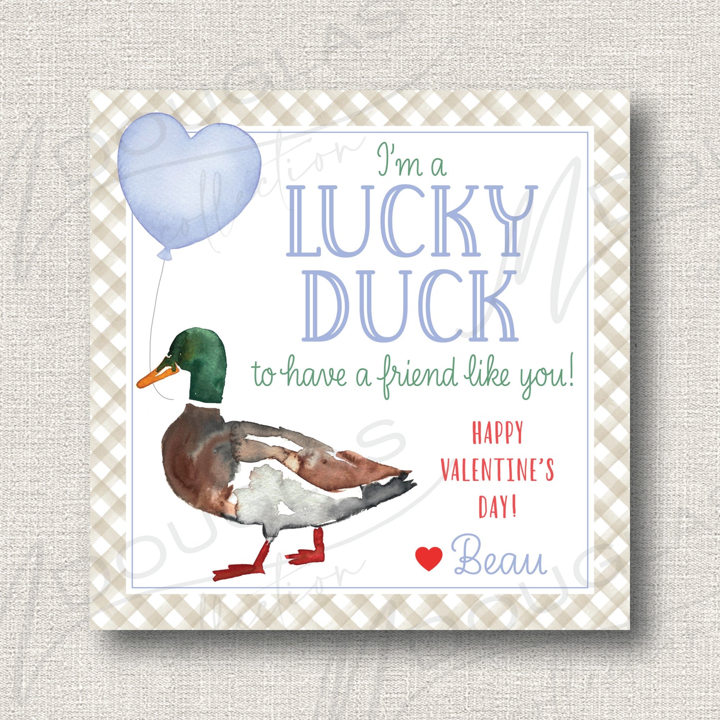 Valentines - Lucky Duck