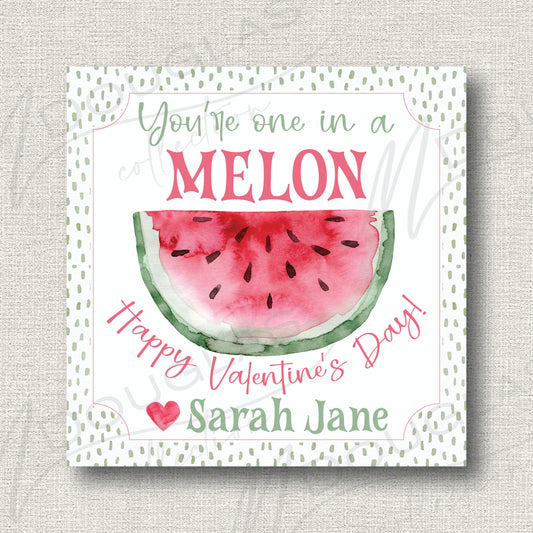 Valentines - One in a MELON