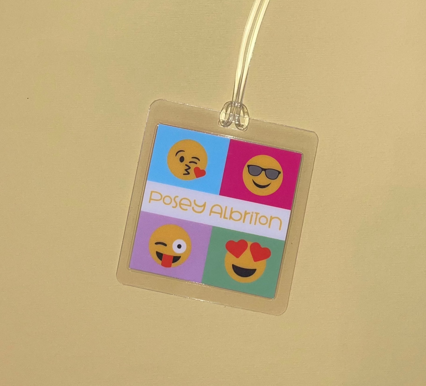 Emoji Bag Tag