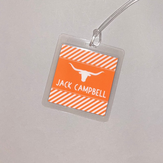 Hook Em | Bag Tag