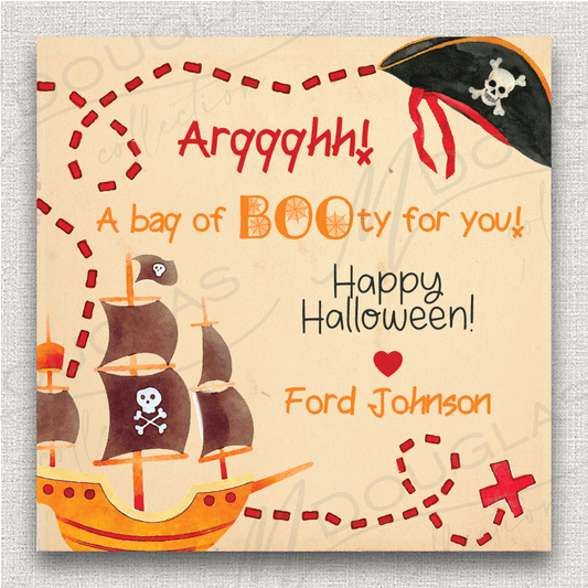 Halloween Tags  - Argggh!