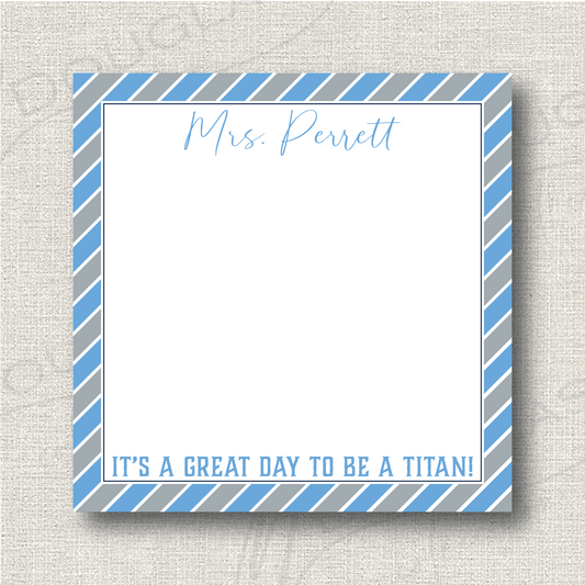 School Spirit | Notepad - TITANS