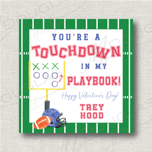 Valentines - TOUCHDOWN