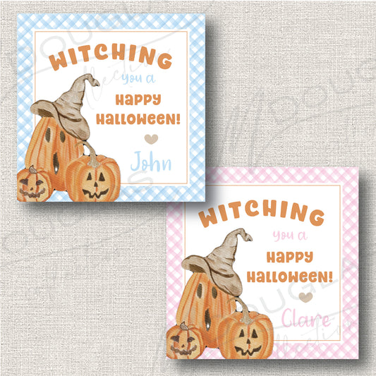 Halloween Tags - Witching you a Happy Halloween