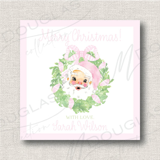 I'll have a pink Christmas - Christmas Tag