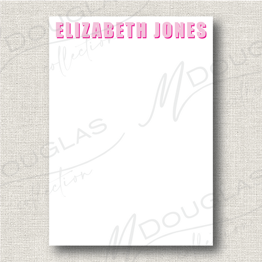 Block Name Notepad