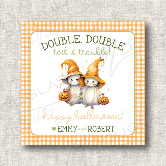 Halloween Tags - Double Double