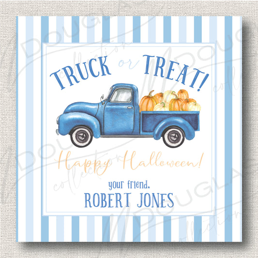 Halloween Tags  - Truck or Treat!