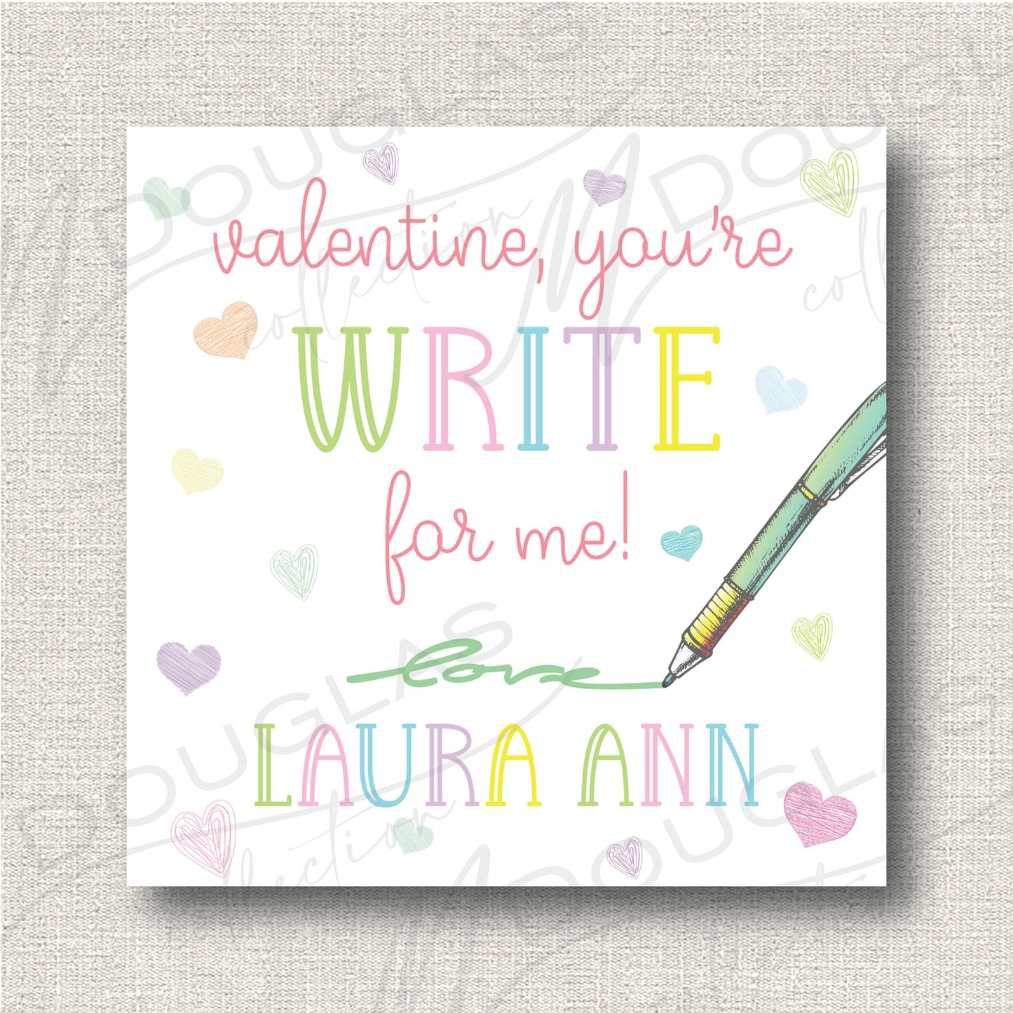 Valentines - WRITE for me!